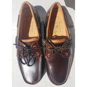 Sperry Gold Cup ASV Shoes Top-Sider Men Size 9.5 Dock Marina Boat Yacht Amaretto